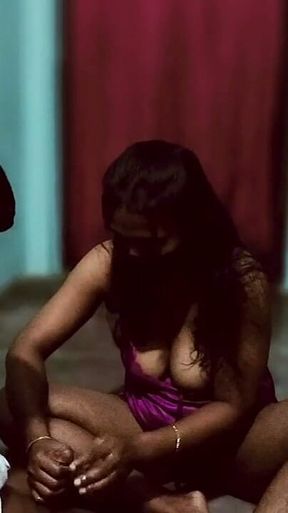 Indian Desi Bhabhi Pink Night Dress Me Chodai Kiya