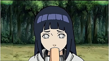 Hinata gives an amazing blowjob