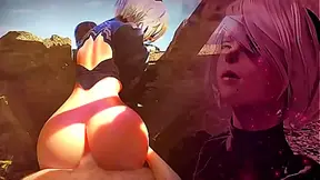 Voluptuous Hentai Goddess Rides Massive Dick in Steamy 3D Oral Fantasy