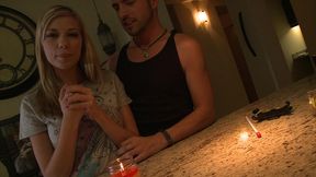18-year-old blonde, nicole ray gets naked revealing her amazing tight and toned body,...