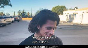 Latino Fanboy Deep-Throats A Cameramans man meat