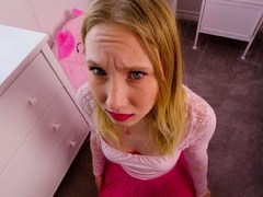 Stepdaughter Gets Claimed By Her dad With A Hard Creampie