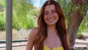 Real Teens - Hot Redhead Teen Stella Luxx Loves Raw Public Sex & Oral&#x1F61C;