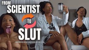 From Scientist To Slut: FERTILITY FORMULA TURNS BRAINY BABE TO BLOWJOB BIMBO IN 1080