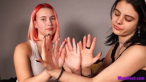 Teen Girls Hand Measuring - HD MP4