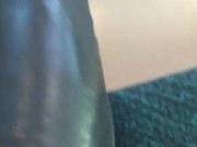Leather  in the train