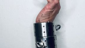 Heavy Steel Arm Armor: Extreme Metal Wrist Cuffs, Elbow Shackles & Restricted Writing (2 min)