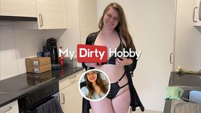 Hot - Brunette babe fucked and creampied POV