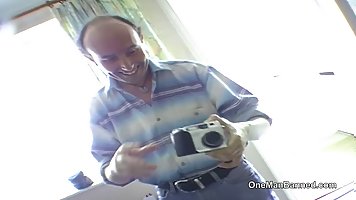 Brunette MILF Wendy Taylor gets shaved and fucked indoors and outdoors in public