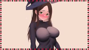 Las brujas del sexo  Brujita timida y la reina de los elfos te la chupan  JOI COMPLETO