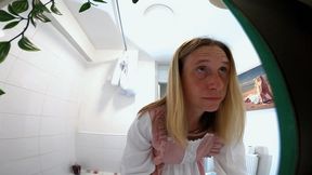 Danielle Brushing Her Hair In The Mirror 2 (4K)