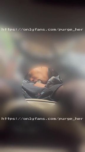 Bonnet Head Outside Her Step Mom House