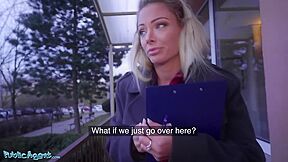 Gorgeous Milf Isabelle Deltore Blows And Fucks A Stranger For Some Cash