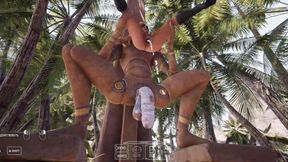 Tomb Raider Porn Game - Lara Croft stumbles on the ancient sex toy