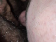 Ftm gets tdick edged by submissive baby girl squirt dripping off face