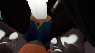 Female Prototgen gets pounded by massive Zetagen