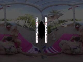 Emily Addison, Isabelle Deltore, plus Olivia Austin desire YOU for a fourth of July Bang!