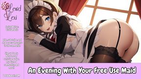 An Evening With Your Free Use Maid [erotic Audio For