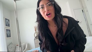 Perv Step Bro Caught Jerking Off With My Socks - Cami Strella x Alex Adams
