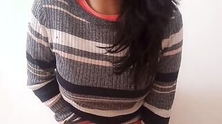 Your Request! Hispanic Masturbating & Cumming Inside My Clothes :)