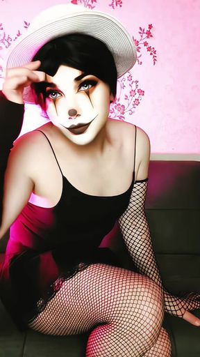 Party Mini Dress Sissy White Body Big Ass Big Butt Booty Crossdresser Femboy Lady Boy Gay Mtf Lgbtq