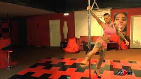 Cora + Calisi dildo play creampie gangbang