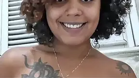 Hairy barely legal beats her creamy melon