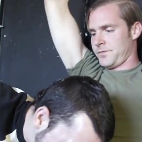 Bukkake Amateur with Gay Twinks Sucking All His Friends to the Cum