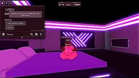 Blonde Girl Betrays Her Boyfriend with Steamy Roblox Encounter