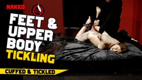 First time of Gaga! Intense Feet Tickling no Mercy | Ticklish Hips and soles! Tickle Domination