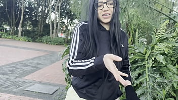 I meet Estefani, a beautiful ass-sucking whore.