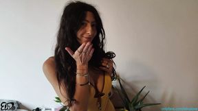 Choked, swallowed... and covered in cum 😏💦 - ElivaLove couple [Dialogues ITA]