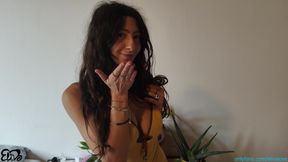 Choked, swallowed... and covered in cum 😏💦 - ElivaLove couple [Dialogues ITA]