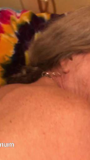 Iconic moment from &quot;Hot Naked Granny Blowjob + Doggystyle Anal Pounding! Shows Creampie! MaXXXimumMilf&quot;