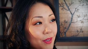 erotique entertainment - petite asian massage parlor owner saya song is thoroughly worshipped and fucked by applicant eric john - ericjohnssexadventures