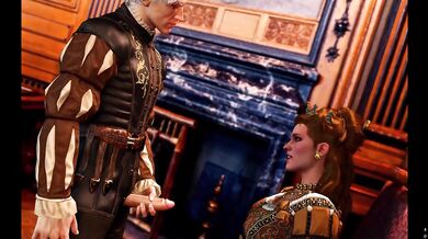 Queen Anna's Secret Cosplay Climax in The Witcher 3