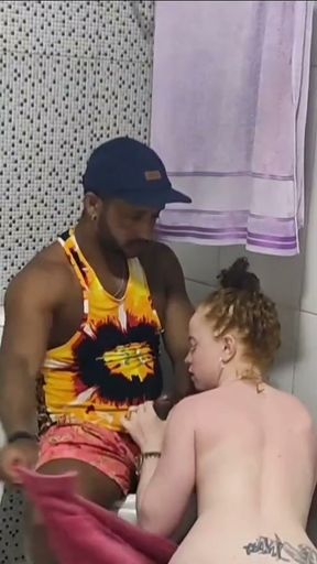 My friend asked to use my bathroom and it took a while I went to see what happened and found him smelling my panties&hellip;   Clip 1