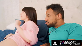 FEMBOYISH - Anal Hungry Rodrigo Amor Caught Cheating With Femboy Zacc Andrews Posing As His Wife