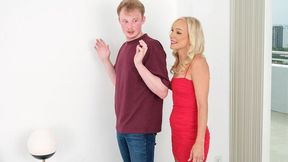 Gorgeous dick-riding session with a hot blonde chick Bella Bare