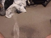 Too Lazy To Get Out of Bed... Oops, I Pissed on my Bedroom Carpet !!!