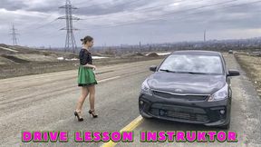 ANASTASIA DRIVING LESSON INSTRUCTOR HD 1080 (real video) _ FULL VIDEO 44 MIN