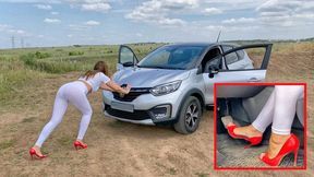 TANYA CAR CRANKING 4K FULL VIDEO 28 MIN
