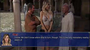 The office wife #22 - Stacy teased Zack and later on Simon played with Stacy's pussy