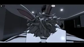 FemBoy 18+ Rabbit Gets Fucked by His Master in Steamy Gay Furry Scene