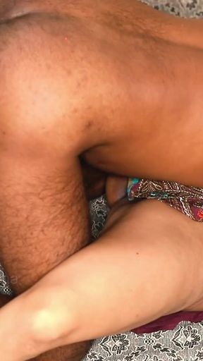 Iconic moment from &quot;Desi village girl Sneha enjoy sex with brother secretly. Pussy Fucked After Blowjob. She get cream pied&quot;