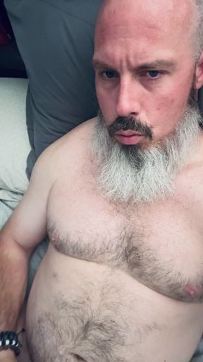 Working up my cock with my tog