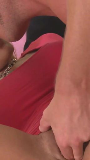 Key moment from &quot;Holly Taylor pleases a cock with her soft lips and wet pussy&quot;