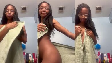 Marinamedusa’s Shower Strip Tease Milk And Sweat