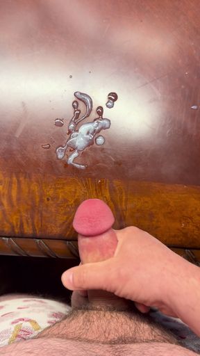 NurseTheWino Edges and Cums Big Load on Desk