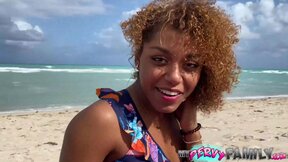French Step Cousin Visits Miami for Hard Prick